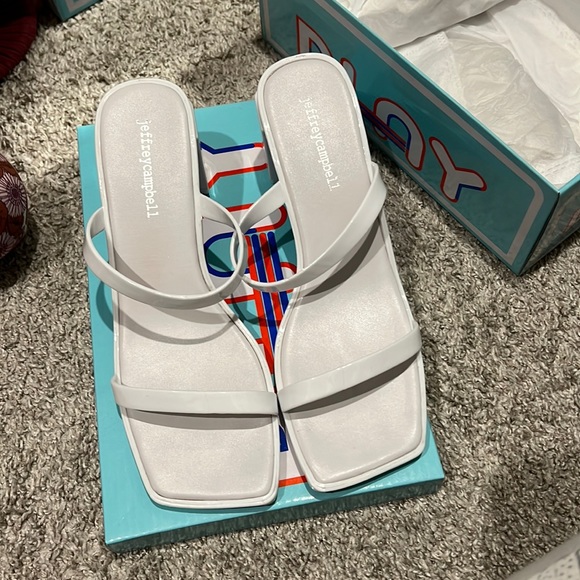 JEFFREY CAMPBELL HEEL SANDAL - Picture 1 of 3